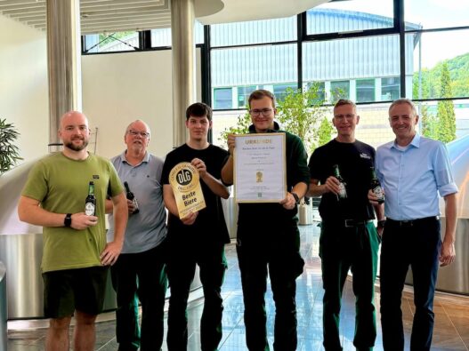 2026 07 27 DLG Auszeichnung Bestes Pils UR Privatbrauerei Barre 1 Kopie