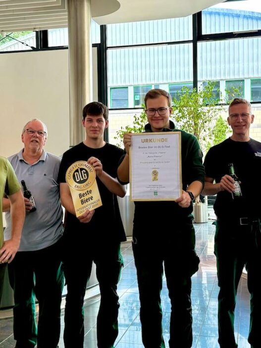2026 07 27 DLG Auszeichnung Bestes Pils UR Privatbrauerei Barre 1 Kopie